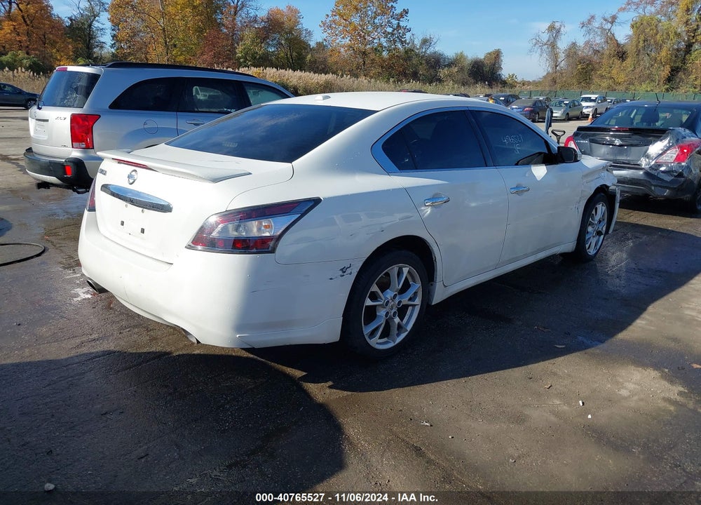 2012 NISSAN MAXIMA 3.5 SV VIN: 1N4AA5AP7CC809918
