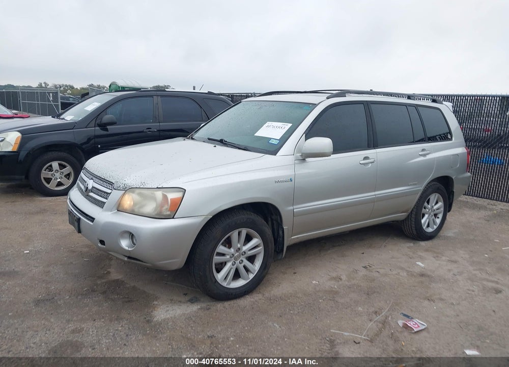 2007 TOYOTA HIGHLANDER HYBRID LIMITED V6 VIN: JTEDW21A470020485