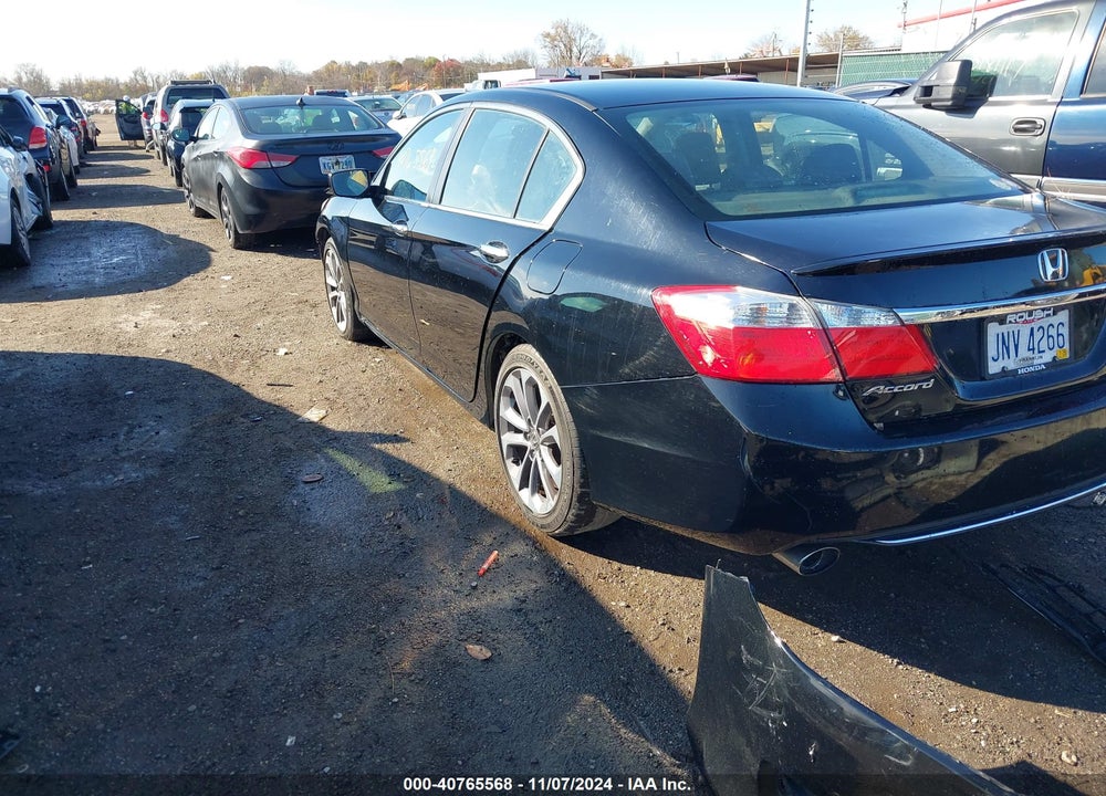 2014 HONDA ACCORD SPORT VIN: 1HGCR2F52EA252577