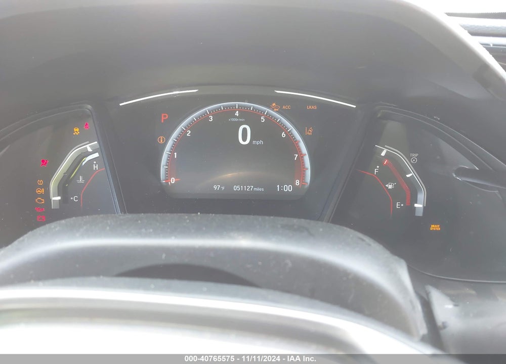 2019 HONDA CIVIC SPORT VIN: SHHFK7H47KU419826