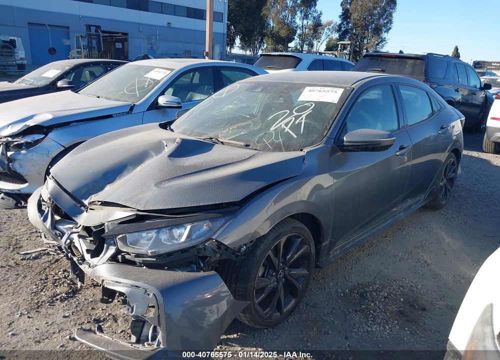 2019 HONDA CIVIC SPORT VIN: SHHFK7H47KU419826