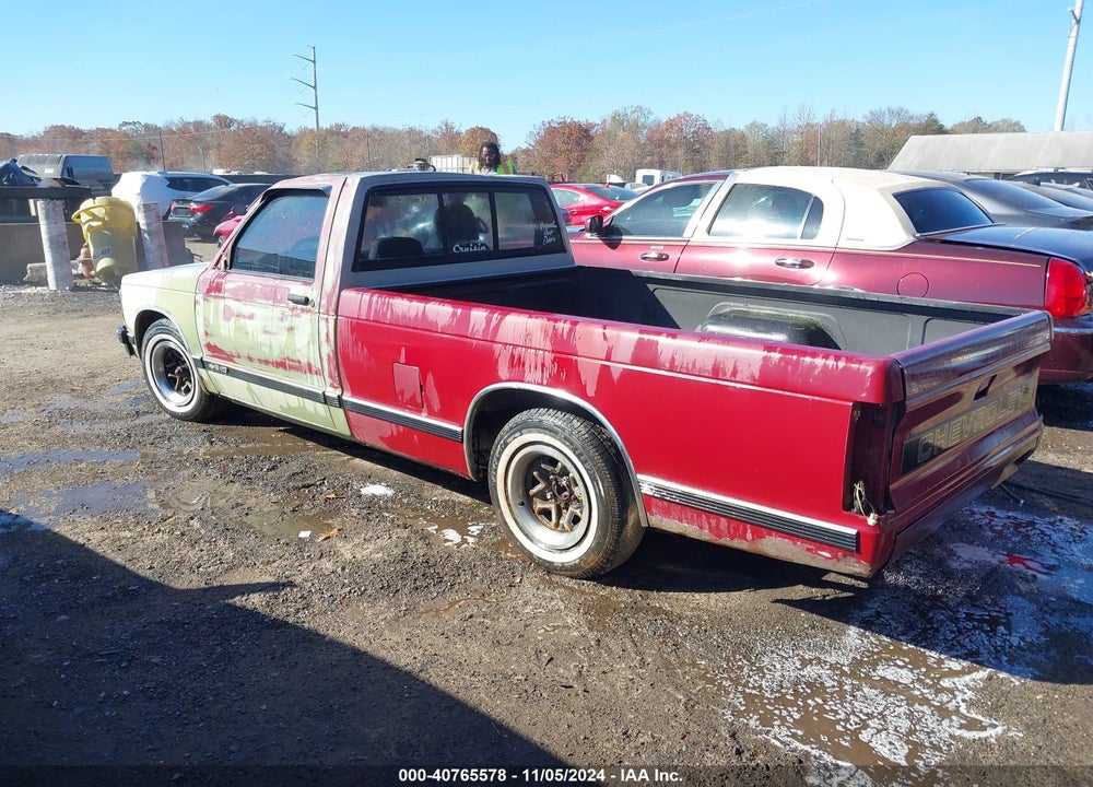 1992 CHEVROLET S TRUCK S10 VIN: 1GCCS14Z2N2120108