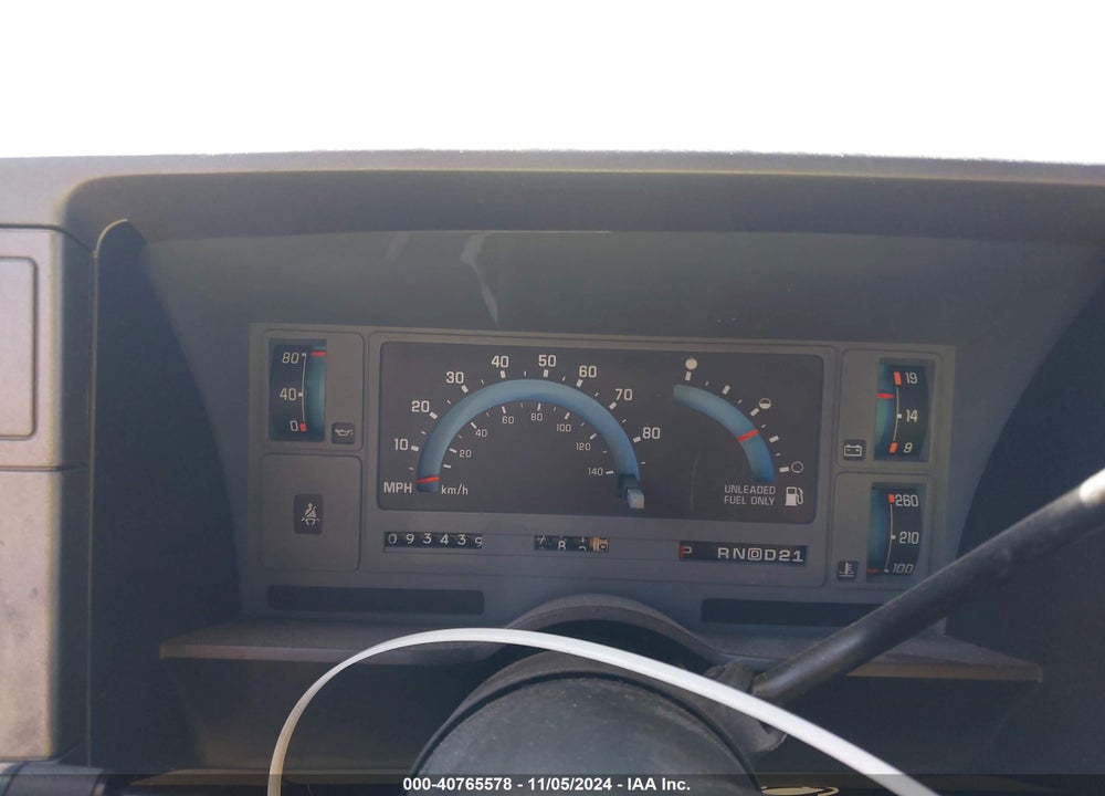 1992 CHEVROLET S TRUCK S10 VIN: 1GCCS14Z2N2120108