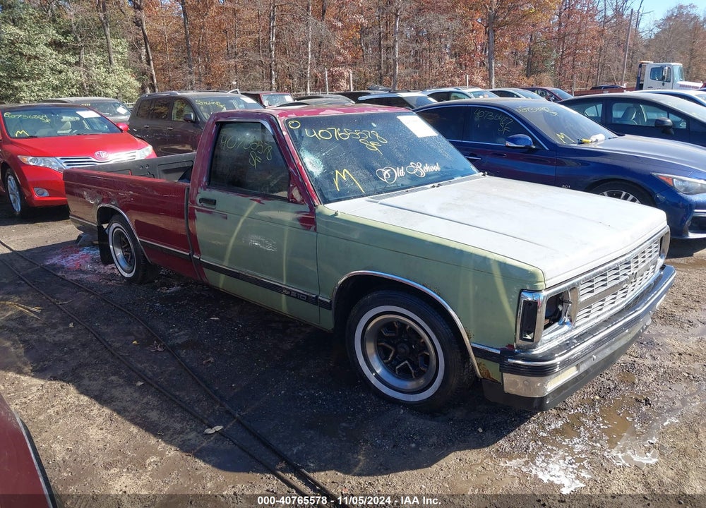 1992 CHEVROLET S TRUCK S10 VIN: 1GCCS14Z2N2120108