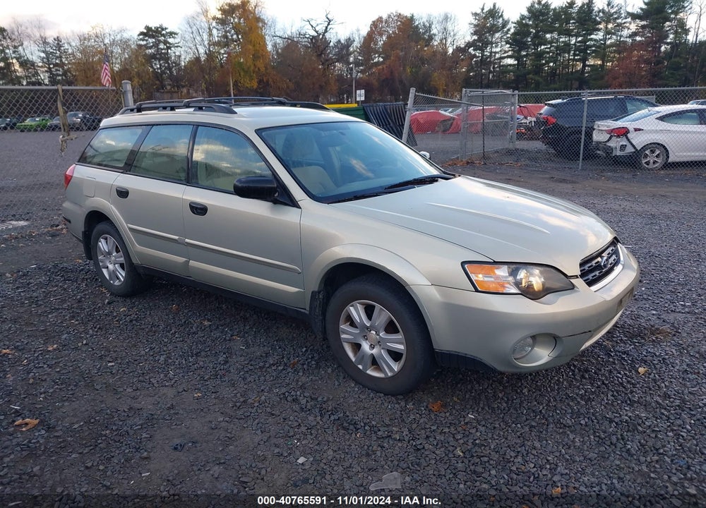 2005 SUBARU OUTBACK 2.5I VIN: 4S4BP61C757374387