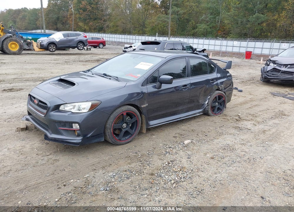 2015 SUBARU WRX VIN: JF1VA1A68F9808005