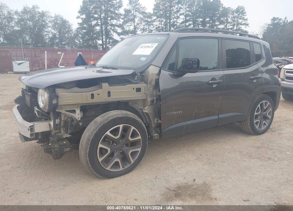 2017 JEEP RENEGADE LATITUDE FWD VIN: ZACCJABB8HPE38625
