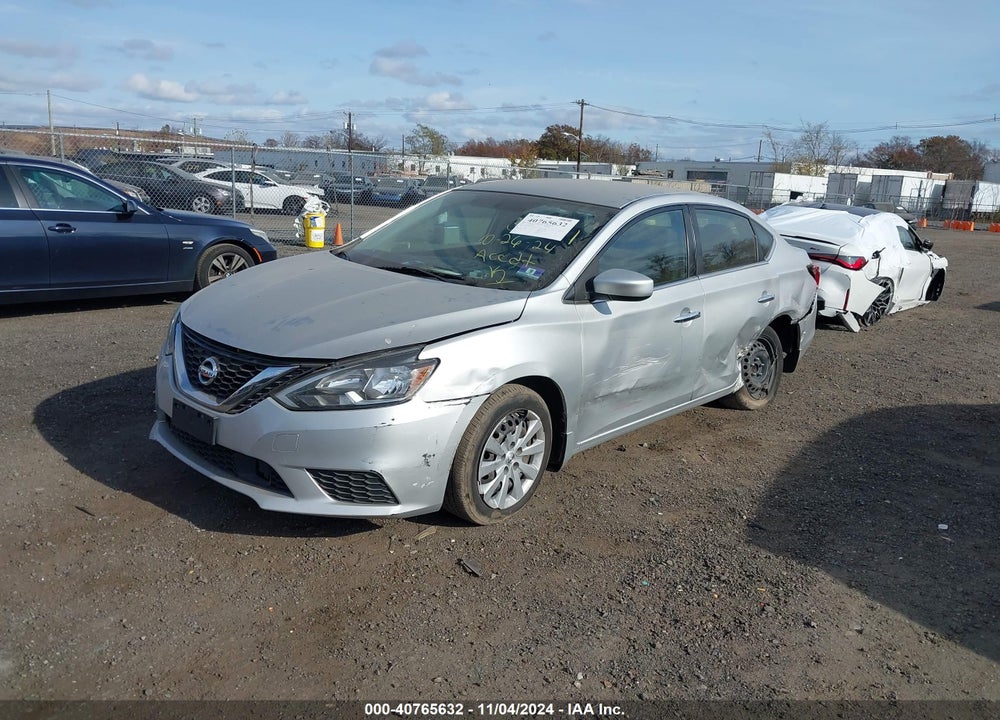 2019 NISSAN SENTRA S VIN: 3N1AB7AP2KY214163