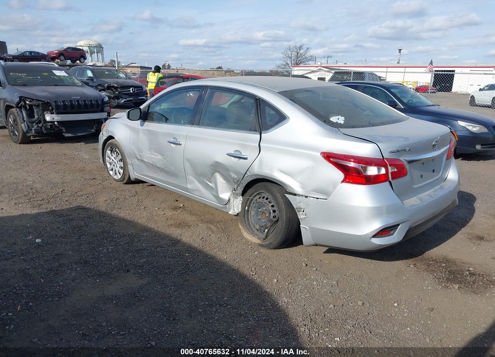 2019 NISSAN SENTRA S VIN: 3N1AB7AP2KY214163