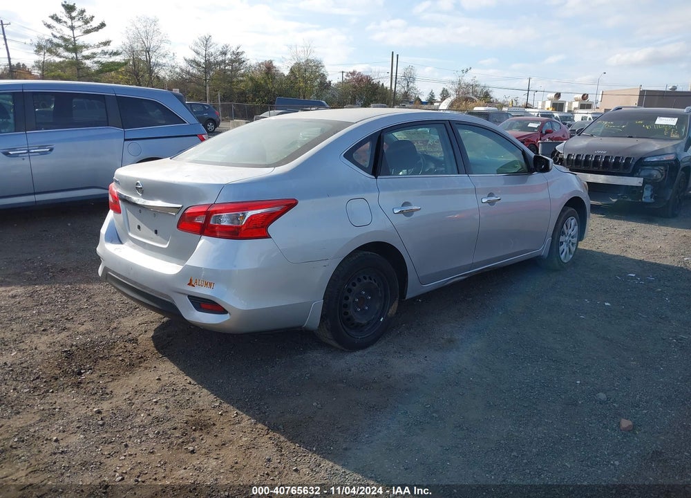 2019 NISSAN SENTRA S VIN: 3N1AB7AP2KY214163