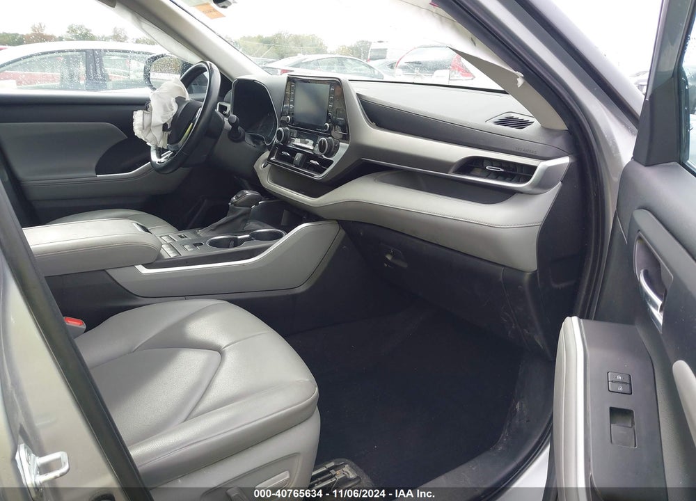 2021 TOYOTA HIGHLANDER XLE VIN: 5TDHZRBH2MS535768