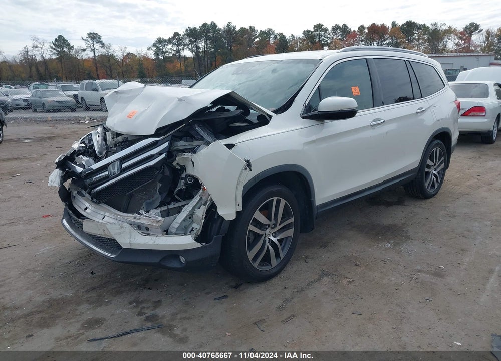 2017 HONDA PILOT ELITE VIN: 5FNYF6H01HB019436