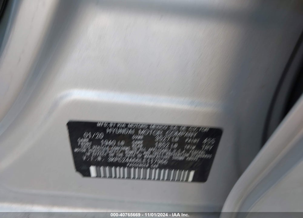 2020 HYUNDAI ACCENT VIN: 3KPC24A66LE117966