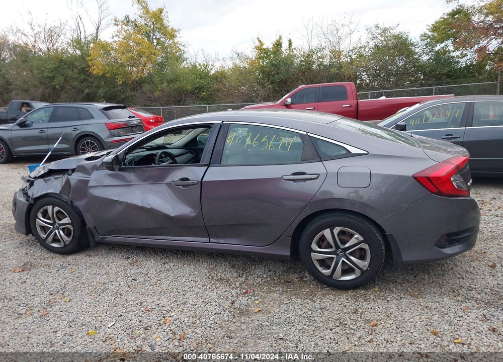 2016 HONDA CIVIC LX VIN: 19XFC2F5XGE022556