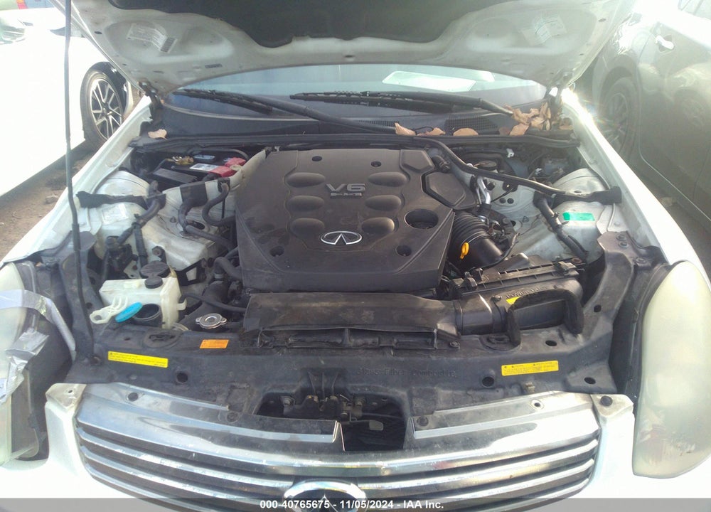 2003 INFINITI G35 LUXURY LEATHER VIN: JNKCV51EX3M019415
