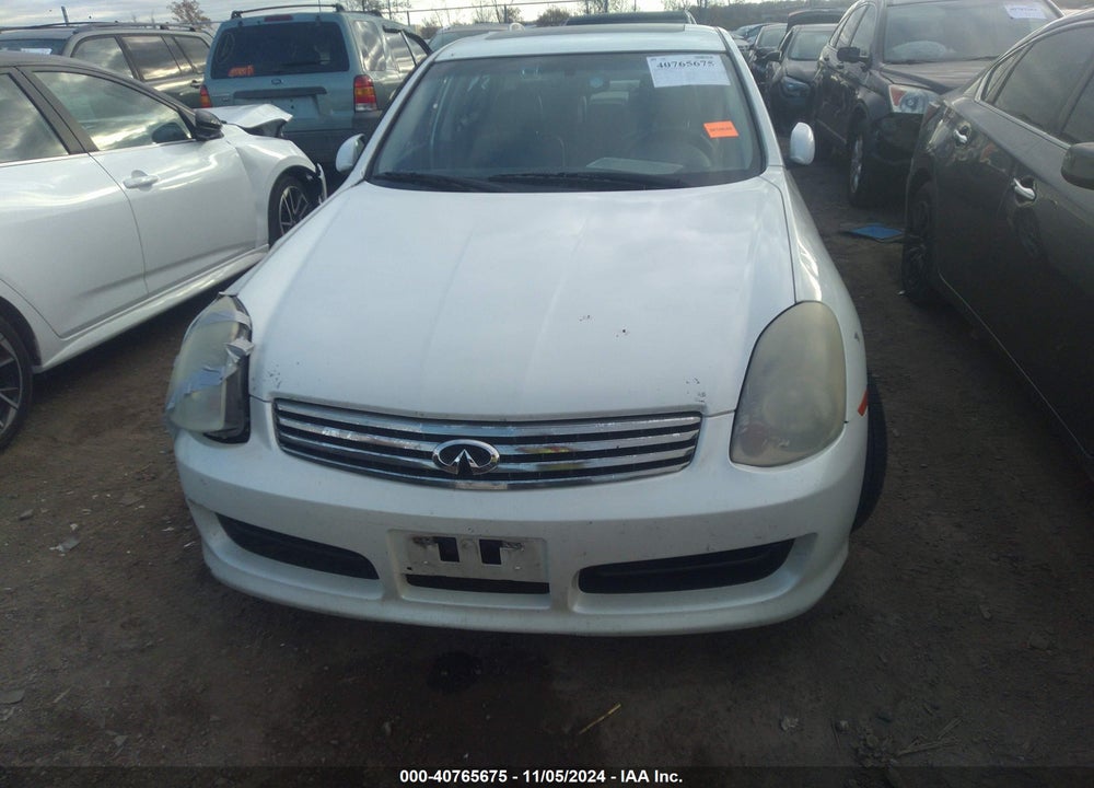 2003 INFINITI G35 LUXURY LEATHER VIN: JNKCV51EX3M019415
