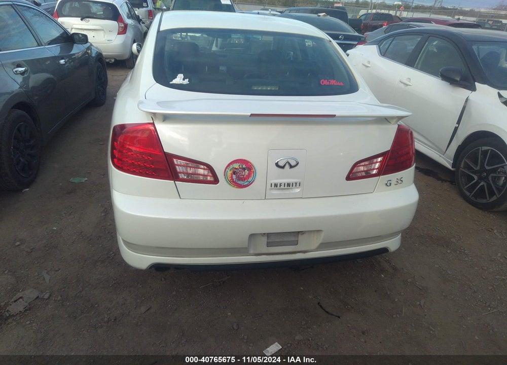 2003 INFINITI G35 LUXURY LEATHER VIN: JNKCV51EX3M019415