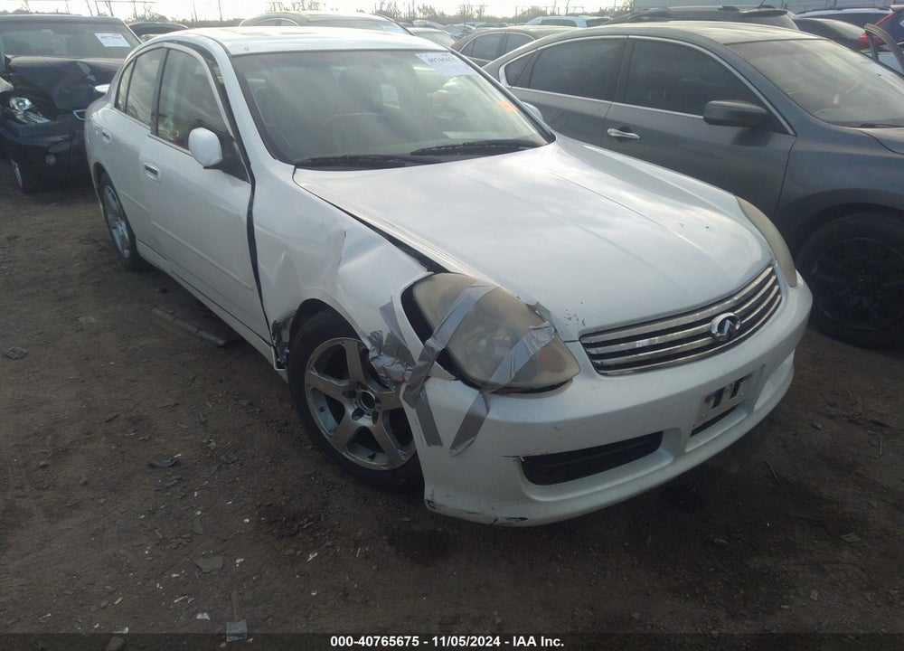 2003 INFINITI G35 LUXURY LEATHER VIN: JNKCV51EX3M019415