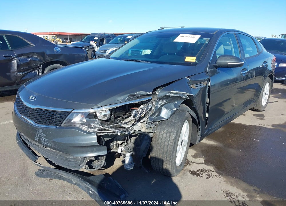 2016 KIA OPTIMA LX VIN: KNAGT4L37G5084900
