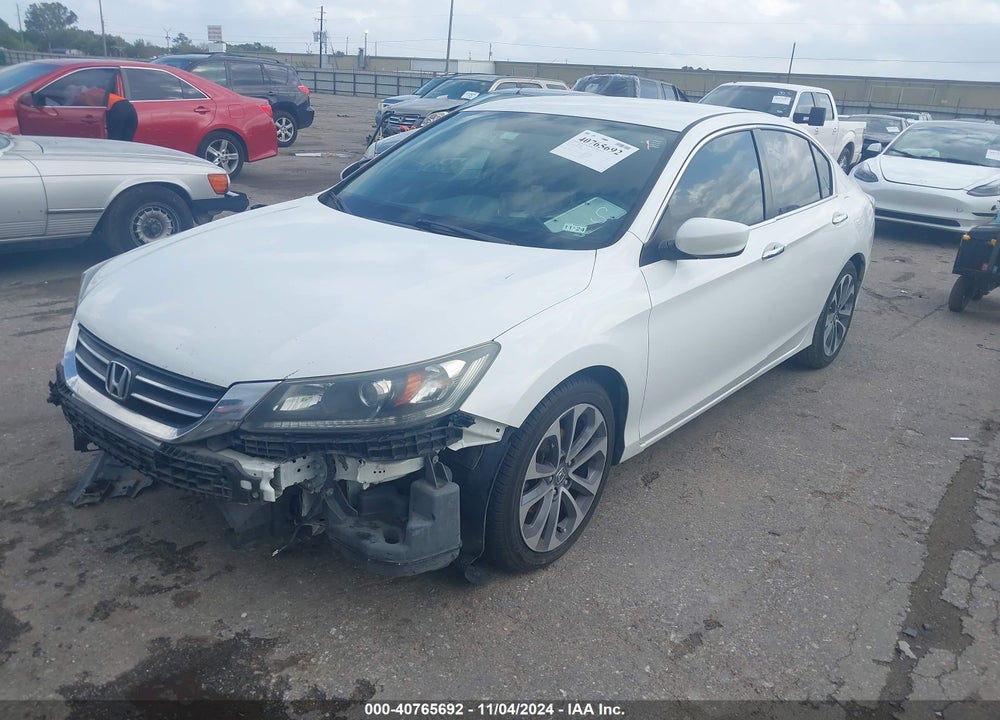 2015 HONDA ACCORD SPORT VIN: 1HGCR2F59FA034086