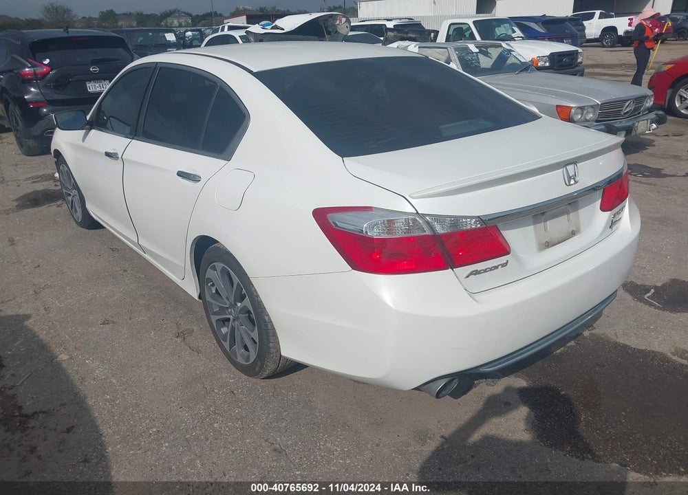 2015 HONDA ACCORD SPORT VIN: 1HGCR2F59FA034086