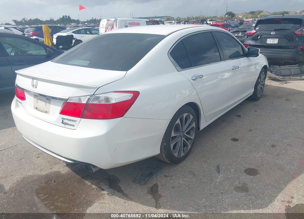 2015 HONDA ACCORD SPORT VIN: 1HGCR2F59FA034086