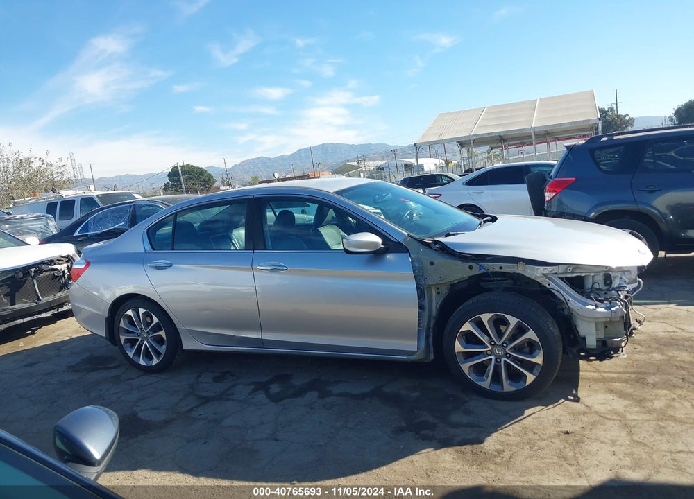 2013 HONDA ACCORD SPORT VIN: 1HGCR2F57DA134409
