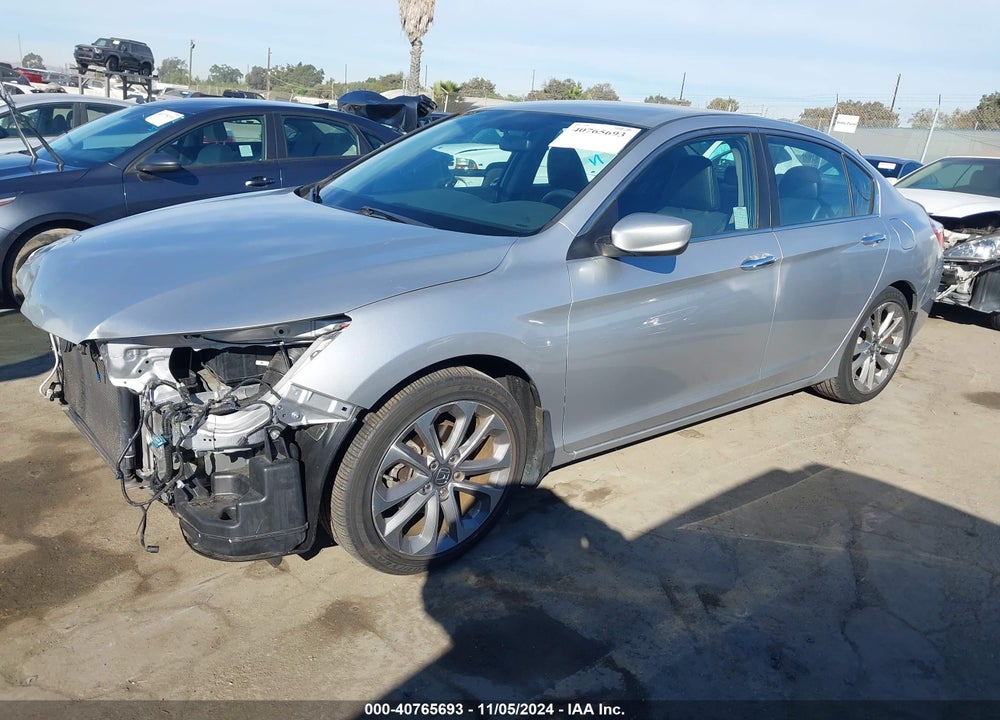 2013 HONDA ACCORD SPORT VIN: 1HGCR2F57DA134409