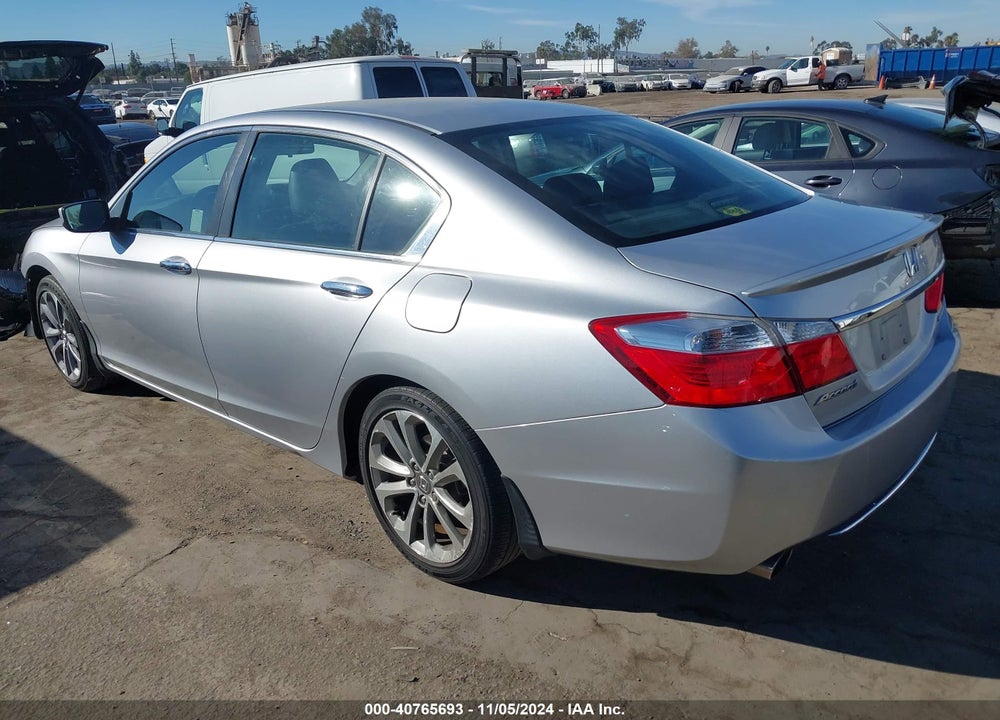 2013 HONDA ACCORD SPORT VIN: 1HGCR2F57DA134409