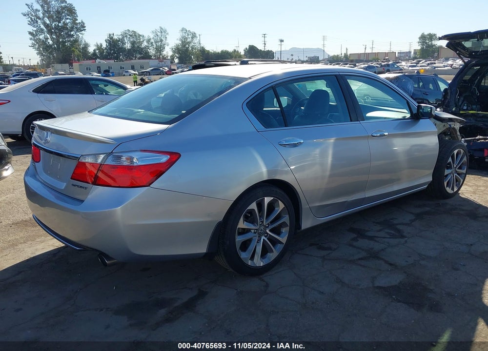 2013 HONDA ACCORD SPORT VIN: 1HGCR2F57DA134409