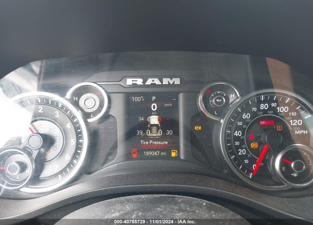 2019 RAM 1500 BIG HORN/LONE STAR 4X2 5'7 BOX VIN: 1C6RREFT9KN730031