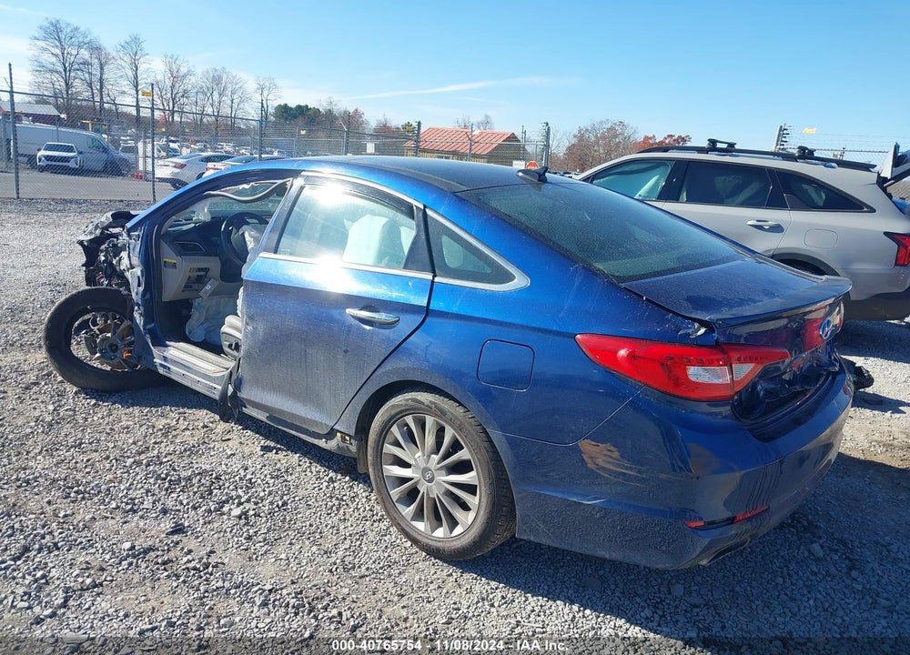 2015 HYUNDAI SONATA LIMITED VIN: 5NPE34AF0FH103390