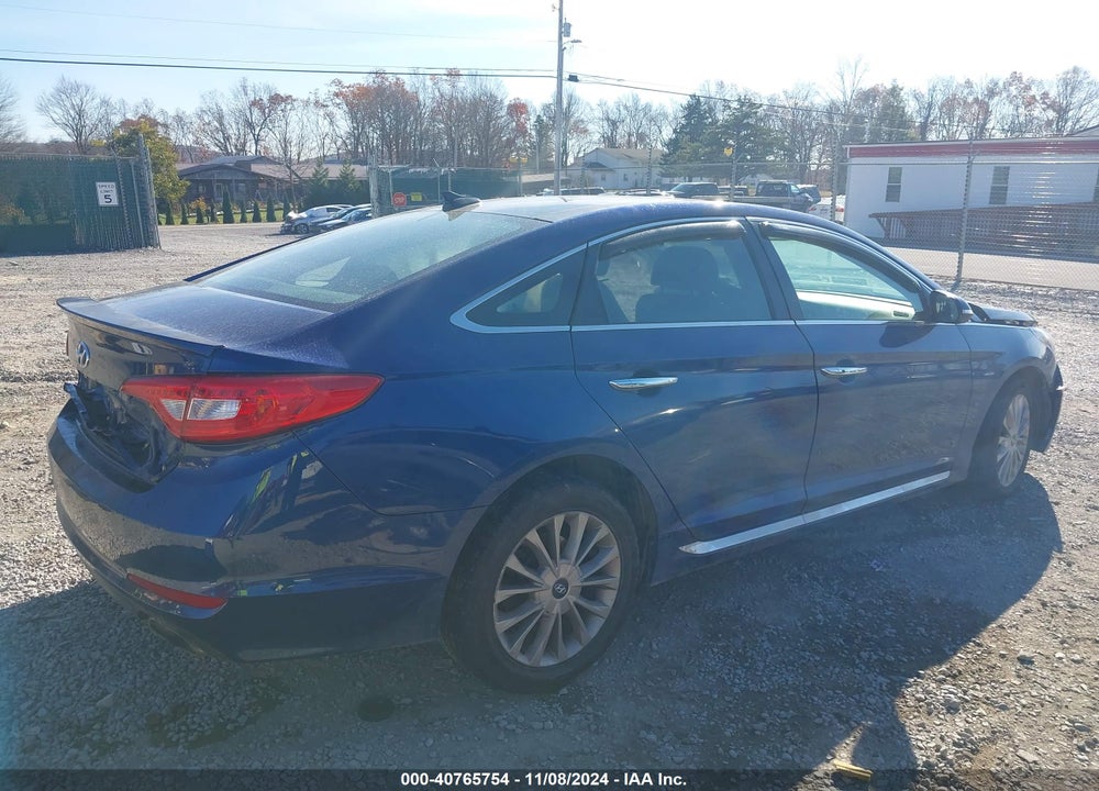 2015 HYUNDAI SONATA LIMITED VIN: 5NPE34AF0FH103390