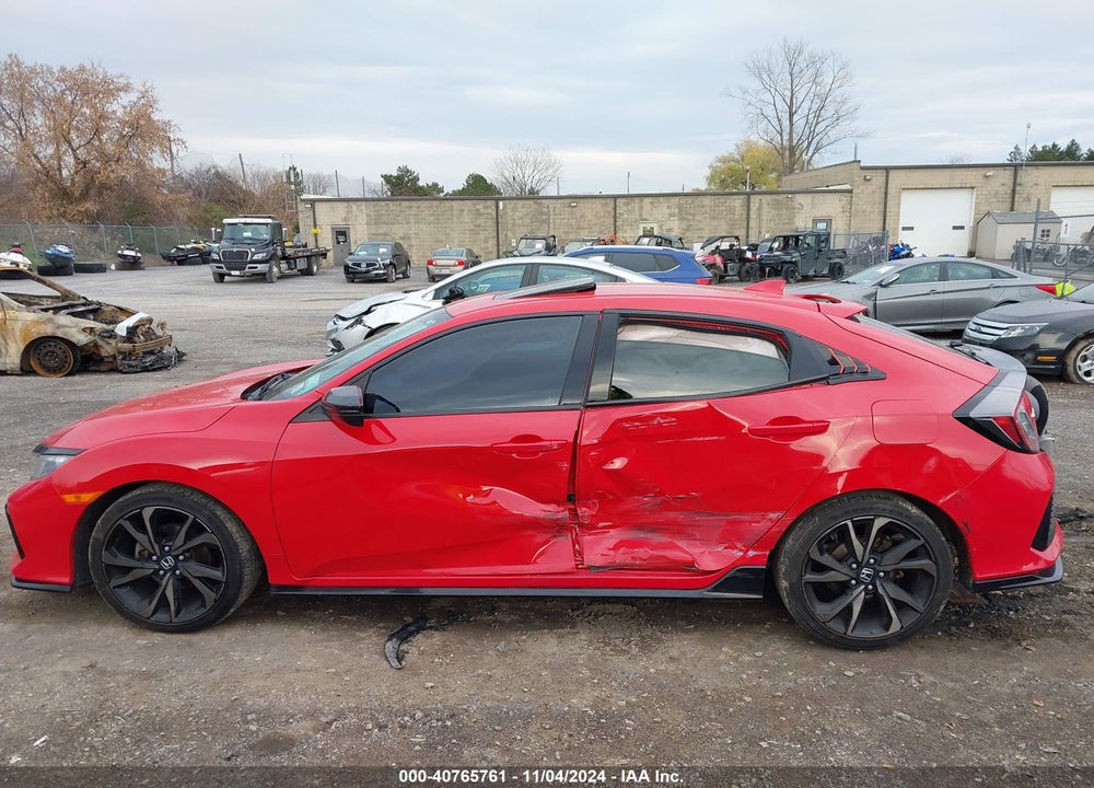 2019 HONDA CIVIC SPORT TOURING VIN: SHHFK7H96KU403726