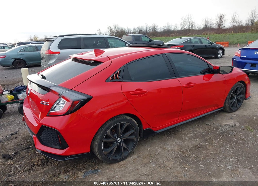 2019 HONDA CIVIC SPORT TOURING VIN: SHHFK7H96KU403726