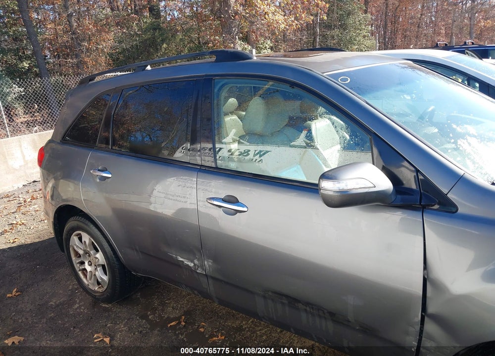 2009 ACURA MDX TECHNOLOGY PACKAGE VIN: 2HNYD28659H505840