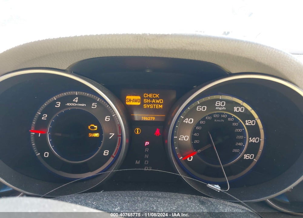2009 ACURA MDX TECHNOLOGY PACKAGE VIN: 2HNYD28659H505840