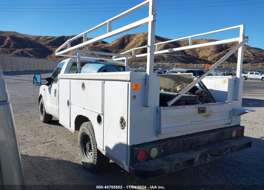 2002 FORD F-350 CHASSIS VIN: 1FDSF34L52EC51417