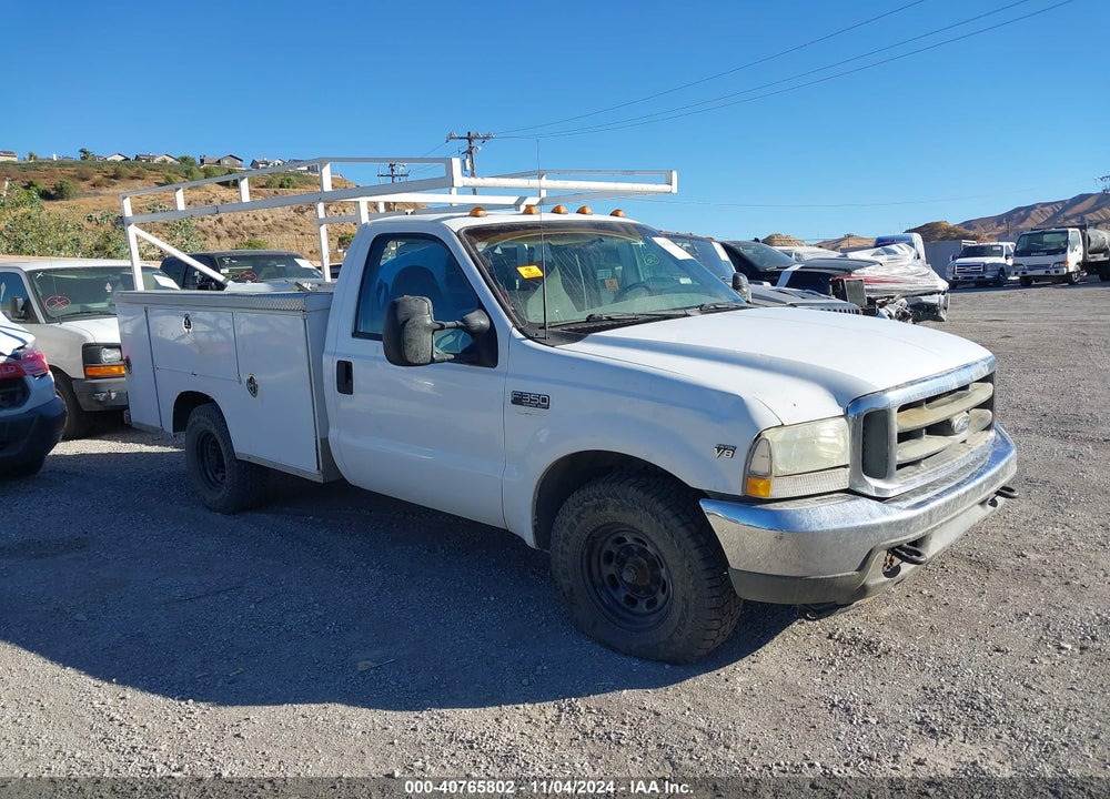 2002 FORD F-350 CHASSIS VIN: 1FDSF34L52EC51417
