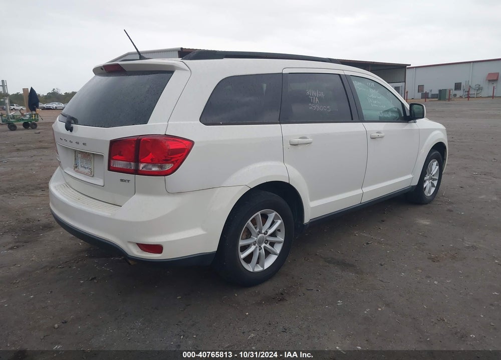 2016 DODGE JOURNEY SXT VIN: 3C4PDCBB4GT175142