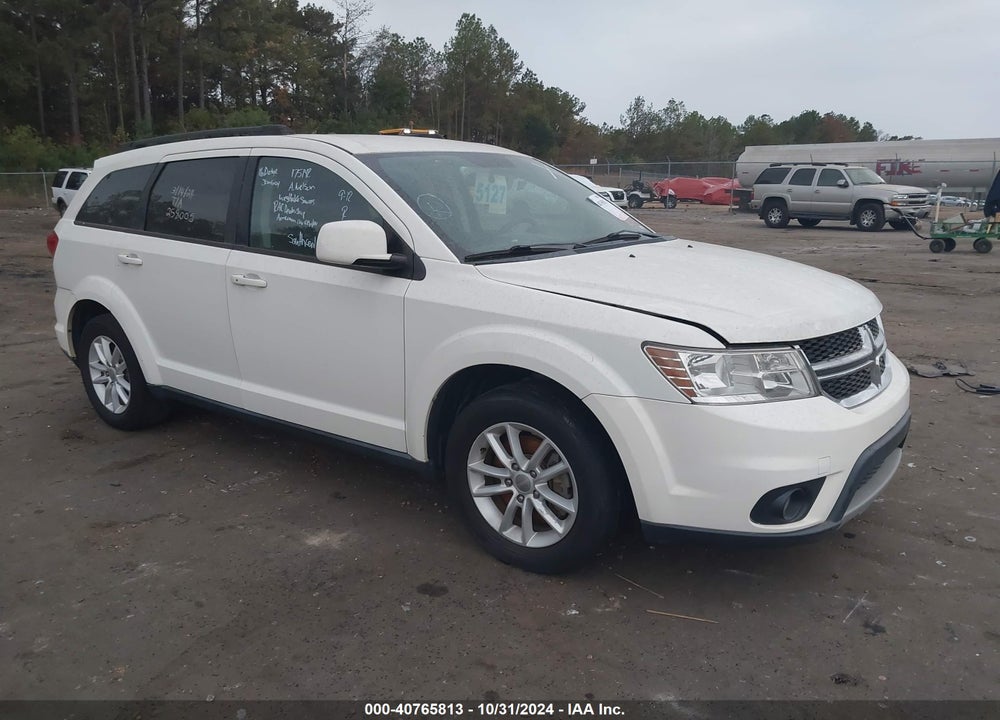 2016 DODGE JOURNEY SXT VIN: 3C4PDCBB4GT175142