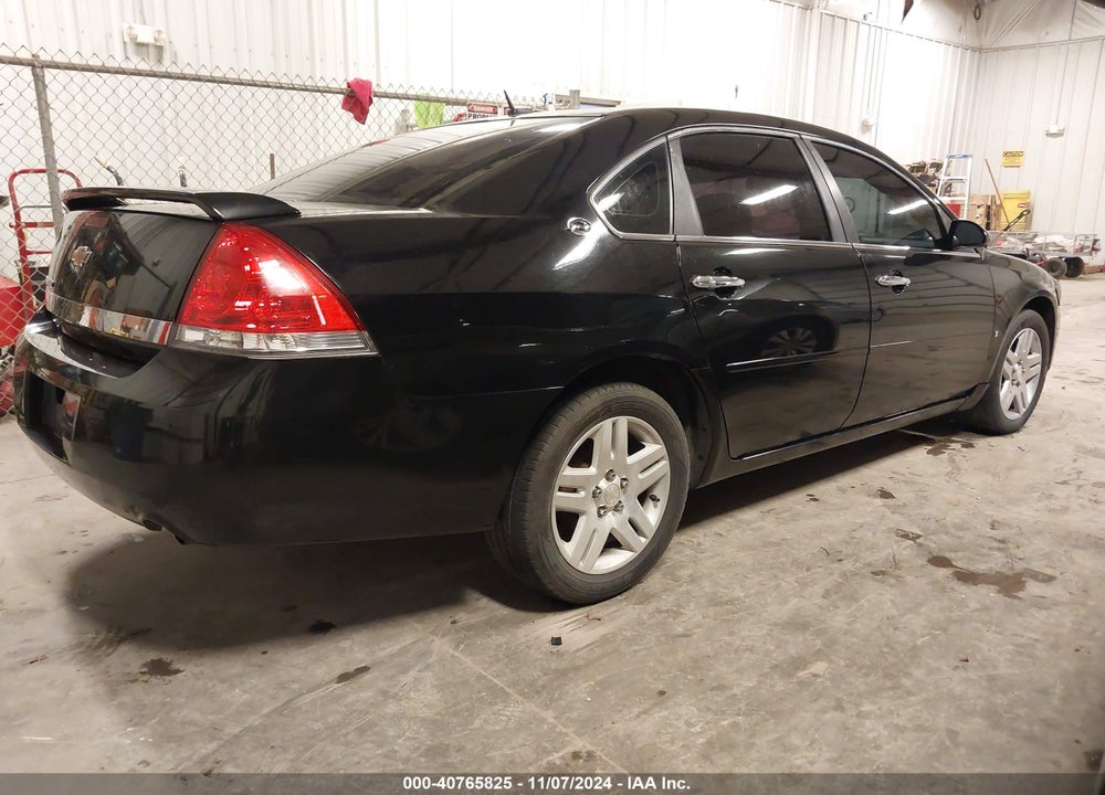 2007 CHEVROLET IMPALA LTZ VIN: 2G1WU58R979224455