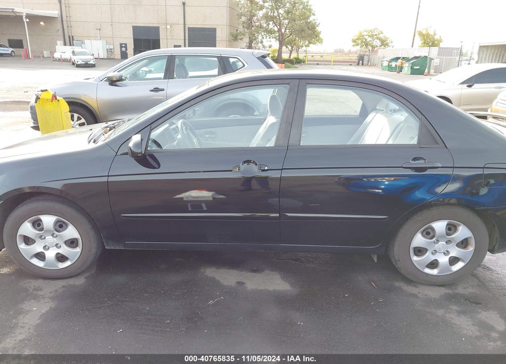 2007 KIA SPECTRA EX VIN: KNAFE122775426729