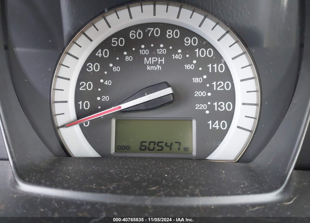2007 KIA SPECTRA EX VIN: KNAFE122775426729