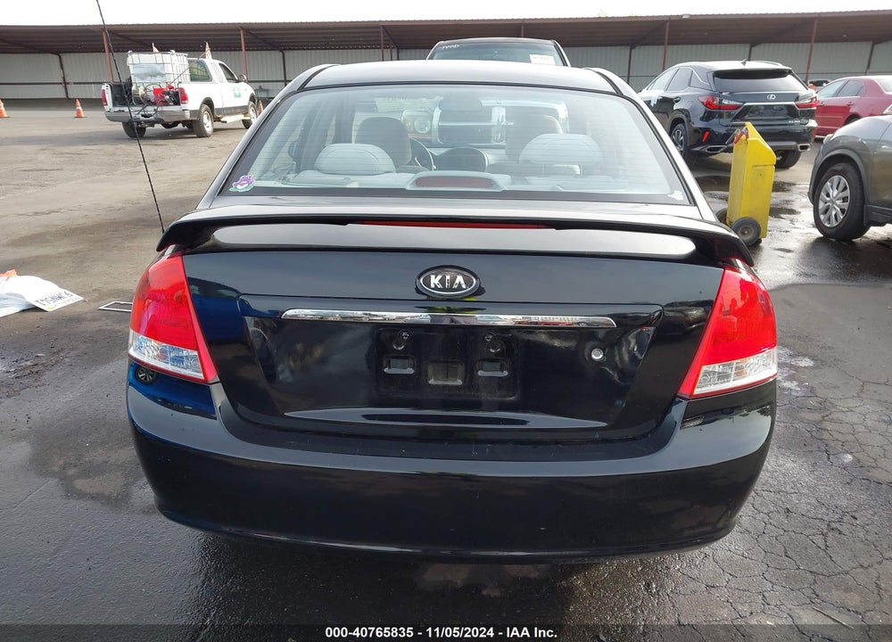 2007 KIA SPECTRA EX VIN: KNAFE122775426729