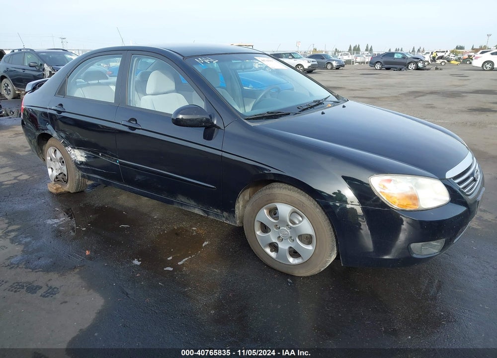 2007 KIA SPECTRA EX VIN: KNAFE122775426729