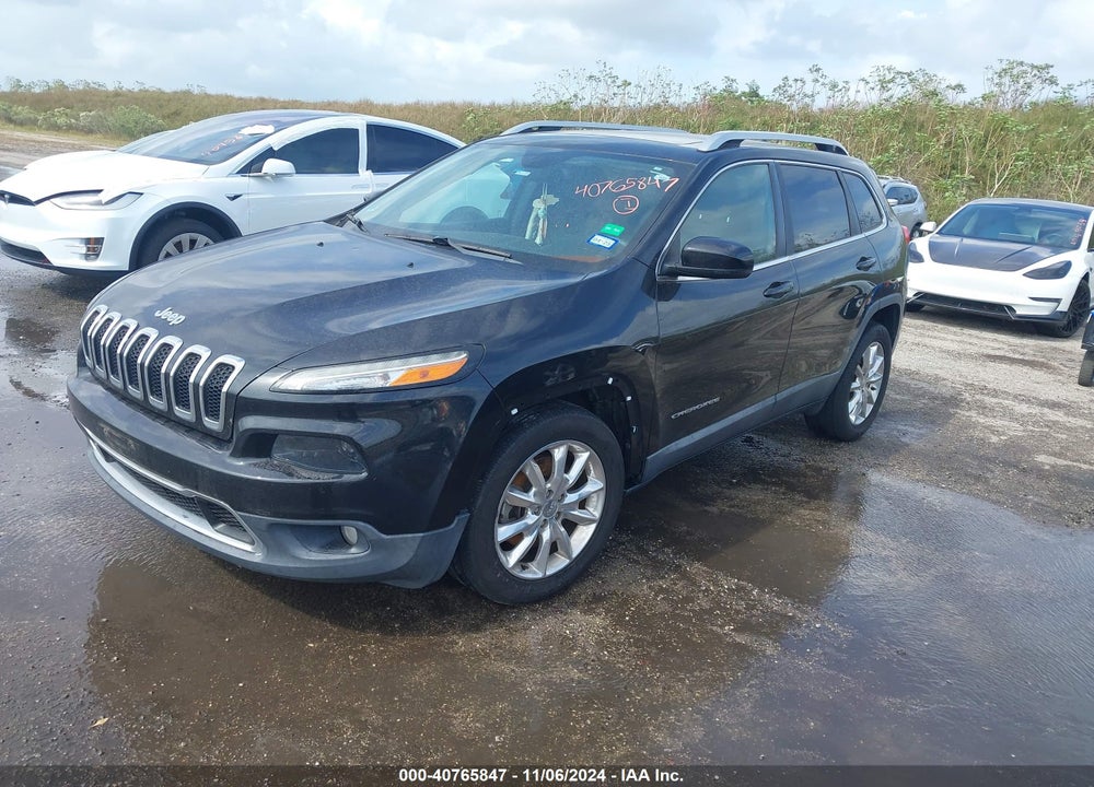 2015 CHEROKEE JEEP  LIMITED VIN: 1C4PJLDB1FW731387