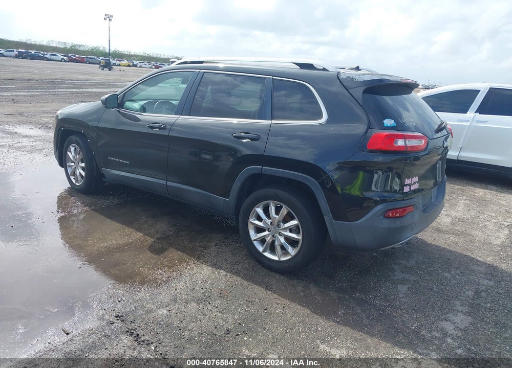 2015 CHEROKEE JEEP  LIMITED VIN: 1C4PJLDB1FW731387