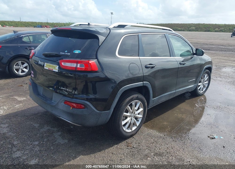 2015 CHEROKEE JEEP  LIMITED VIN: 1C4PJLDB1FW731387