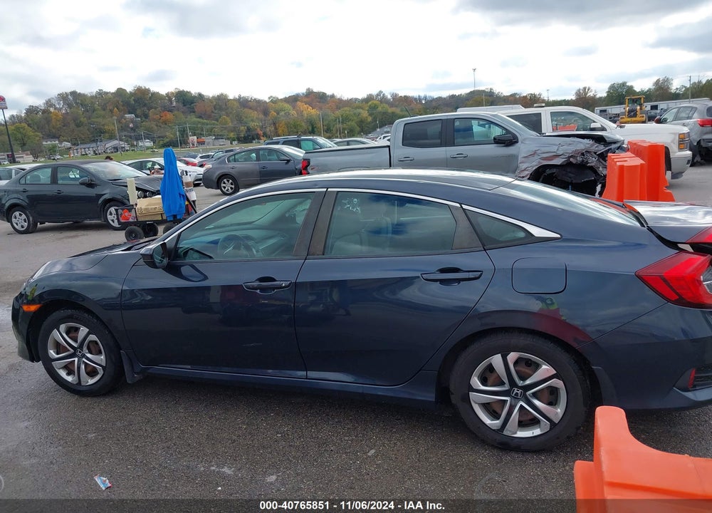 2016 HONDA CIVIC VIN: 19XFC2F51GE051055